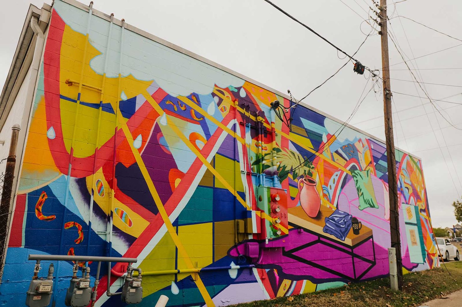 Mental Health Murals - 988: Oklahoma's Mental Health Lifeline