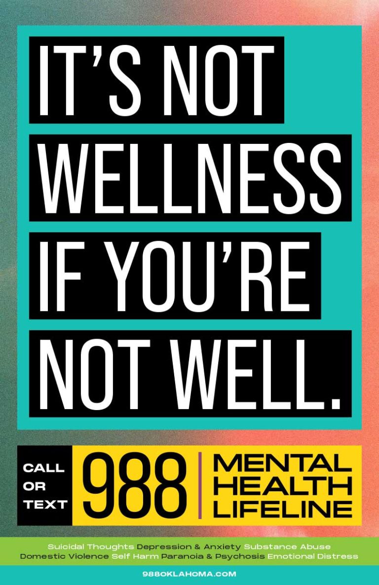 Posters Archives - 988: Oklahoma's Mental Health Lifeline